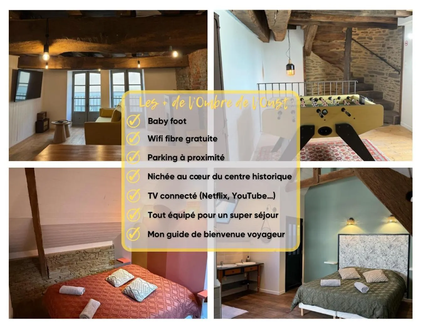 Сasa de vacaciones Villa Ombre Et Oust Josselin